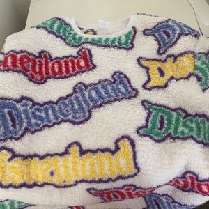 Disney fleece jersey. Like new.